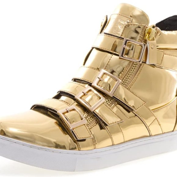 Men's high top fashion sneakers